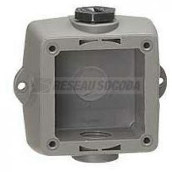  BOITIER FIX.SOCLE 2P+T 16A 