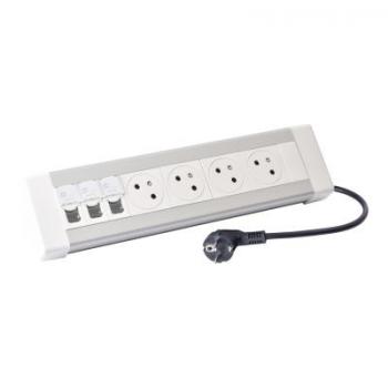  Bloc bureau 4x2P+T + 3xRJ45 ca 