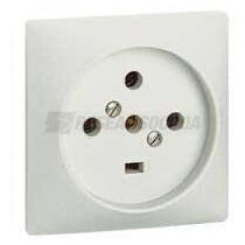  SOCLE A ENCASTR.20A 3P+N+T VIS 