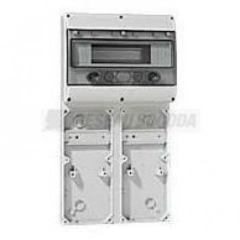  EMBASE RAIL DIN 12MODX2 