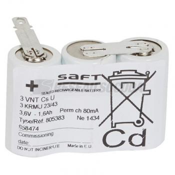  KIT BATTERIE NI-CD 3,6V 1,5AH 