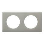  PLAQUE 2P GRIS PERLE 