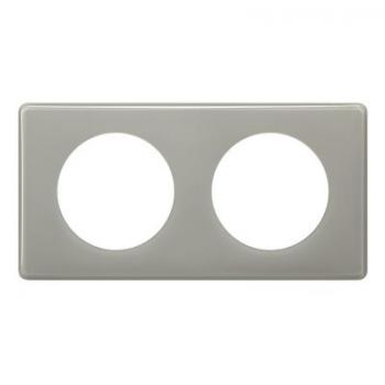  PLAQUE 2P GRIS PERLE 