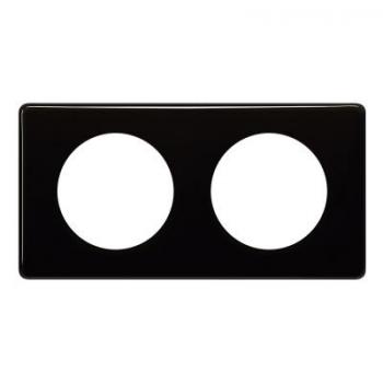  PLAQUE 2P NOIR 