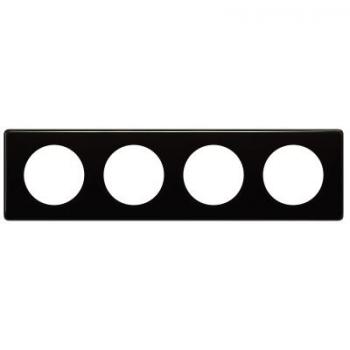  PLAQUE 4P NOIR 
