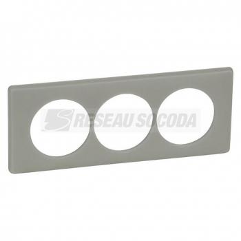  PLAQUE 3P 57MM ARGILE 