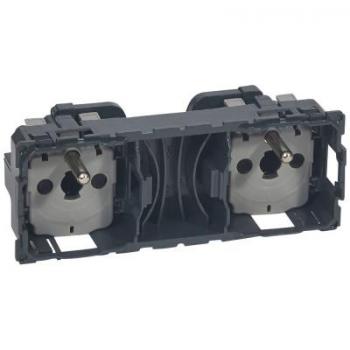  **PRISE 2X2P+T F/B PRECABLEE E 