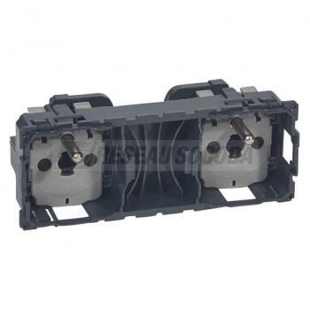  **PRISE 2X2P+T F/B PRECABLEE E 