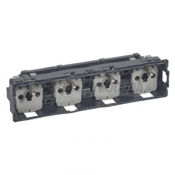  **PRISE 4X2P+T F/B PRECABLEE E 