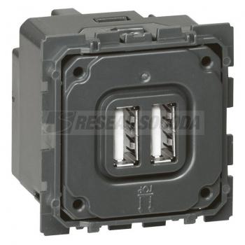  CHARG 2USB A+A 2.4A 12W 