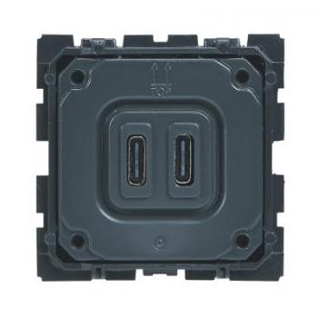  **CHARG 2USB C+C  3A 15W 