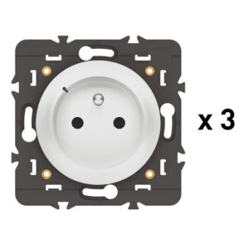  Pack 3 prises connectes Clia 