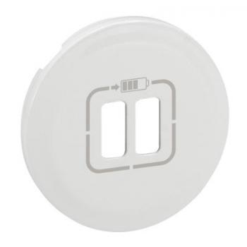  **ENJO. DBLE CHARGEUR USB BLAN 
