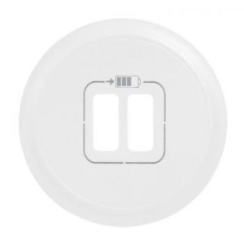  **ENJO. DBLE CHARGEUR USB BLAN 