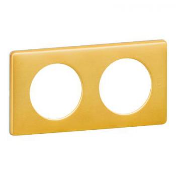  **PLAQUE 2P  LAITON 