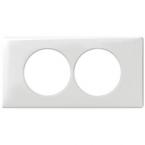  **PLAQUE 2P 57MM BLANC YESTERD 