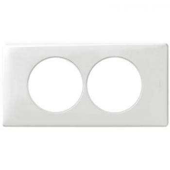  **PLAQUE 2P 57MM BLANC YESTERD 