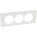  **PLAQUE 3P 57MM BLANC YESTERD 