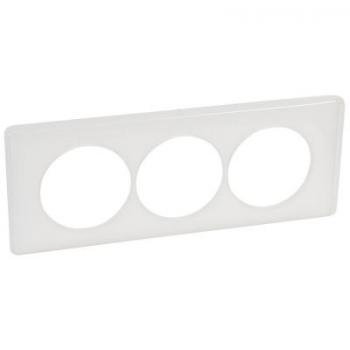 **PLAQUE 3P 57MM BLANC YESTERD 