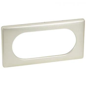  **PLAQUE  2P ETENDUE  TITANE 