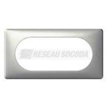  **PLAQUE  2P ETENDUE  TITANE 
