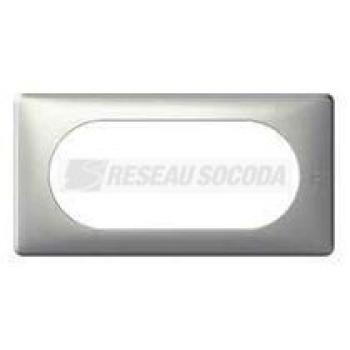  **PLAQUE  2P ETENDUE  TITANE 