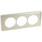  **PLAQUE 3P 57MM  TITANE 