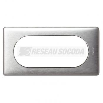  **PLAQUE  2P ETENDUE  ALUMINIU 