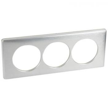  **PLAQUE 3P 57MM  ALUMINIUM 