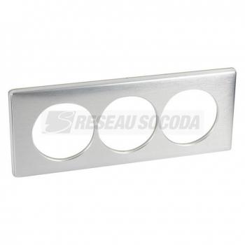  **PLAQUE 3P 57MM  ALUMINIUM 
