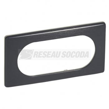  PLAQUE 2P ETEND CARBONE 
