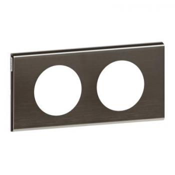  **PLAQUE 2P BLACK NICKEL 