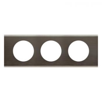  **PLAQUE 3P BLACK NICKEL 