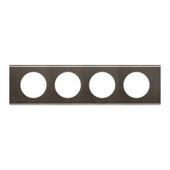  **PLAQUE 4P BLACK NICKEL 