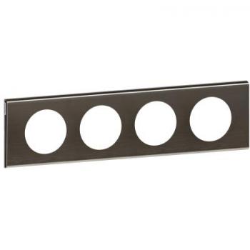  **PLAQUE 4P BLACK NICKEL 
