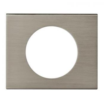  PLAQUE 1P  INOX BROSSE 