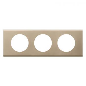  **PLAQUE 3P  NICKEL VELOURS 