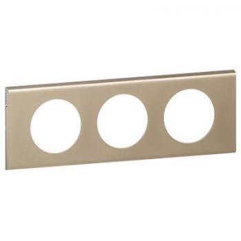  **PLAQUE 3P  NICKEL VELOURS 