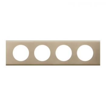  **PLAQUE 4P  NICKEL VELOURS 