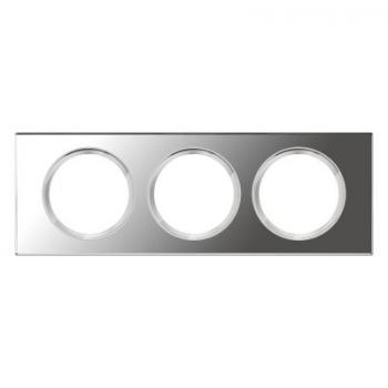  PLAQUE 3P  VERRE MIROIR 