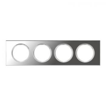  PLAQUE 4P  VERRE MIROIR 