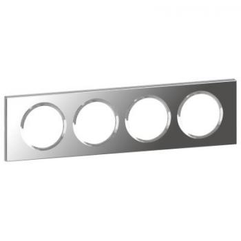  PLAQUE 4P  VERRE MIROIR 