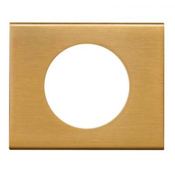  PLAQUE 1P BRONZE DORE 