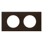  **PLAQUE 2P  TEINTE WENGUE 