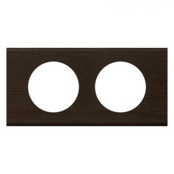  **PLAQUE 2P  TEINTE WENGUE 