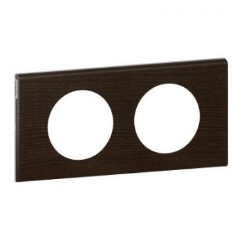  **PLAQUE 2P  TEINTE WENGUE 