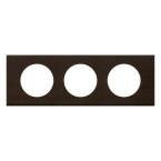 **PLAQUE 3P  TEINTE WENGUE 