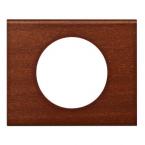  PLAQUE 1P  ACAJOU 