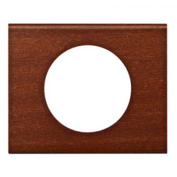 PLAQUE 1P  ACAJOU 