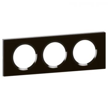  **PLAQUE 3P  VERRE PIANO 